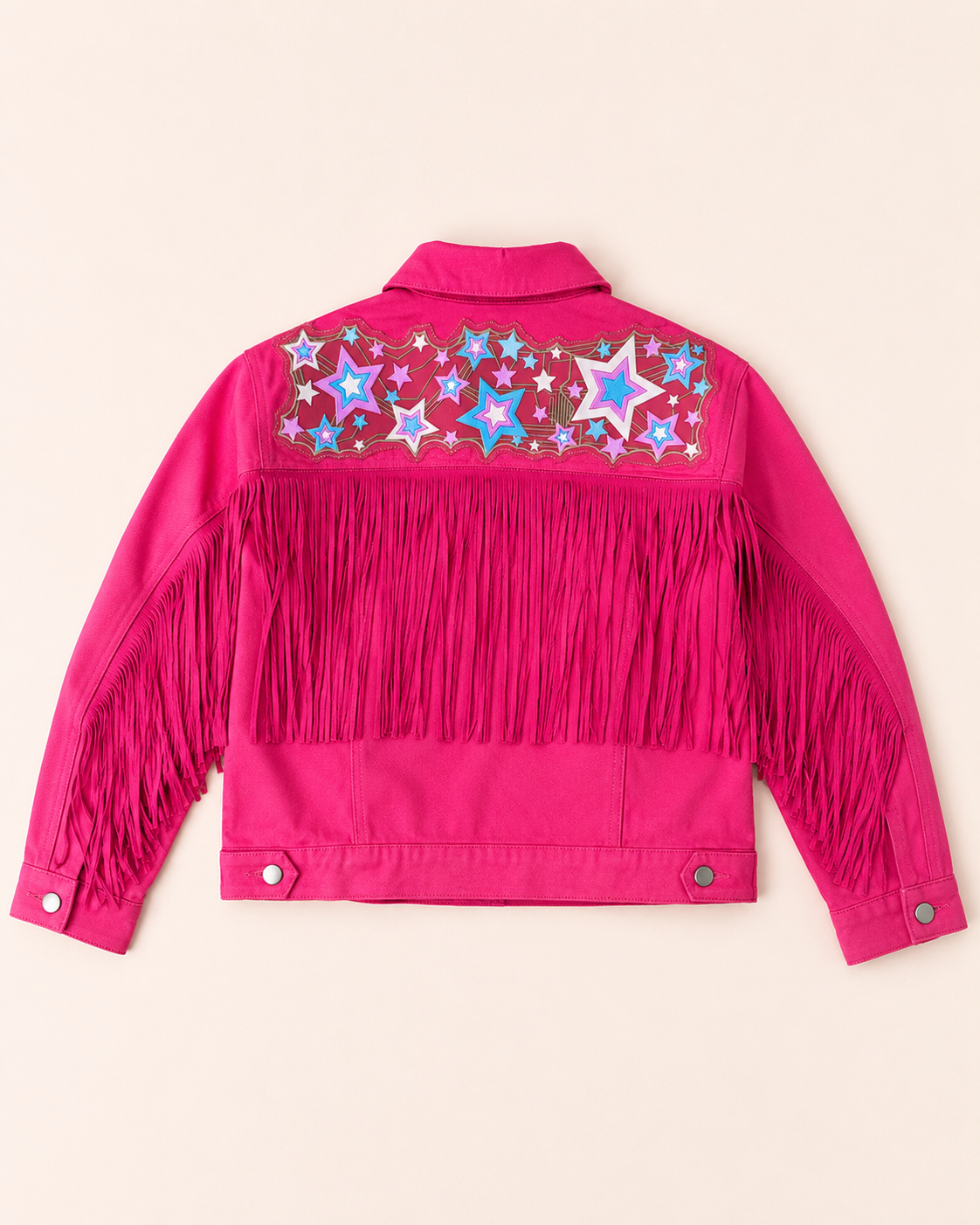 Animated Starlight Jacket with Fringe