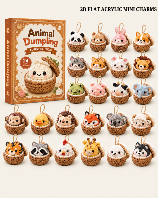Animal Dumpling Advent Calendar 2026 - 24-Day Festive Countdown