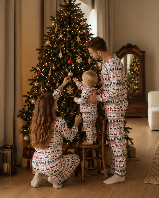 Snug Snow-Family Matching Christmas Pajamas