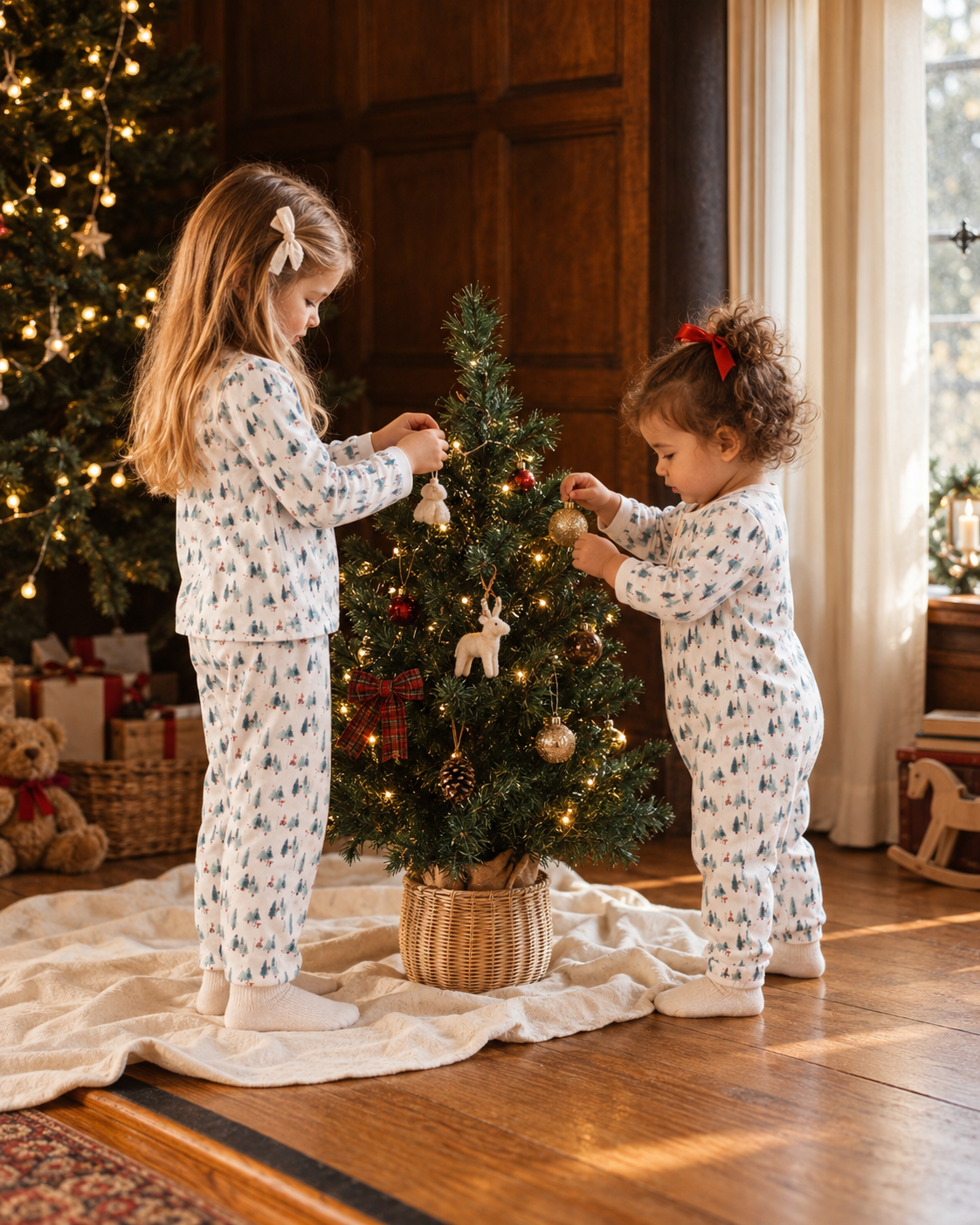MEMORIES LEAFY-Family Christmas Pajamas