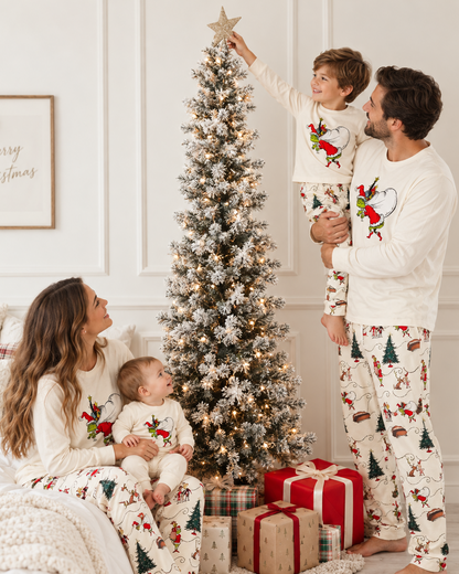 Joy Merry-Grinch Family Christmas Pajamas