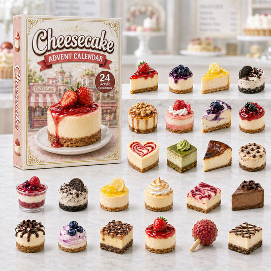 Cheesecake Sweet Treat Advent Calendar 2026 - 24-Day Festive Countdown