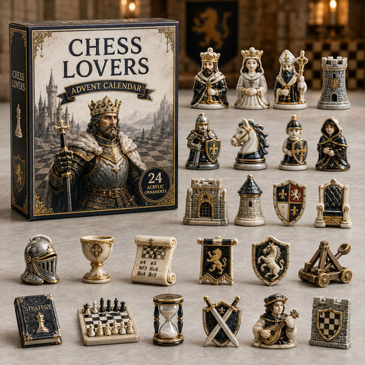 Chess King Advent Calendar 2026 - 24-Day Festive Countdown