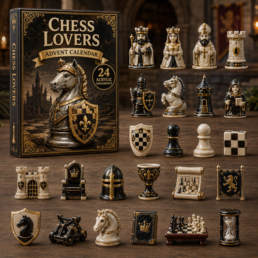 Chess Knight Advent Calendar 2026 - 24-Day Festive Countdown