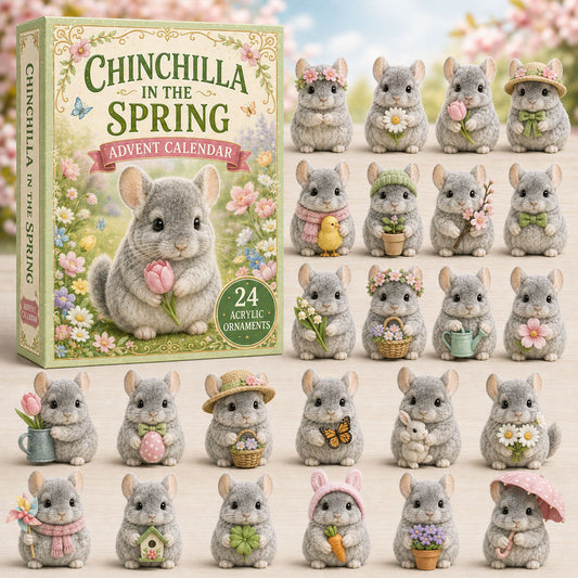 Chinchilla In The Spring Advent Calendar 2026 - 24-Day Festive Countdown