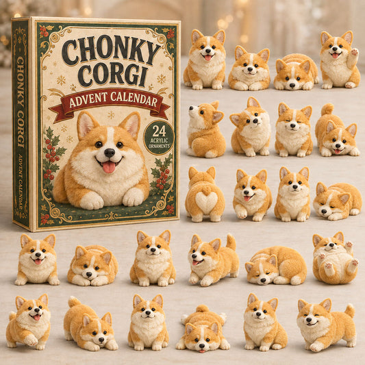 Chonky Corgi Advent Calendar 2026 - 24-Day Festive Countdown