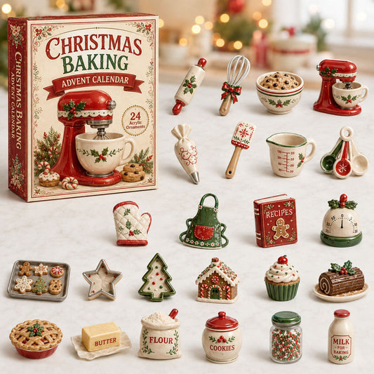 Christmas Baking Advent Calendar 2026 - 24-Day Festive Countdown