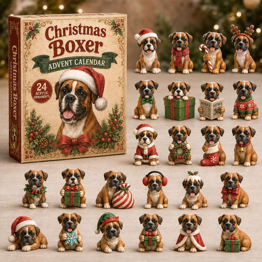 Christmas Boxer Advent Calendar 2026 - 24-Day Festive Countdown