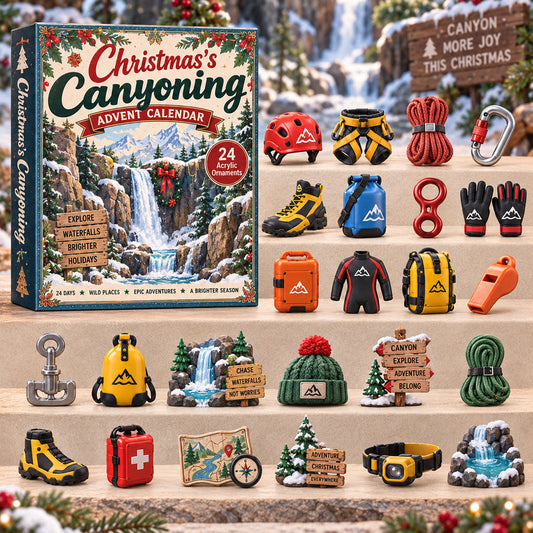 Christmas Canyoning Advent Calendar 2026 - 24-Day Festive Countdown