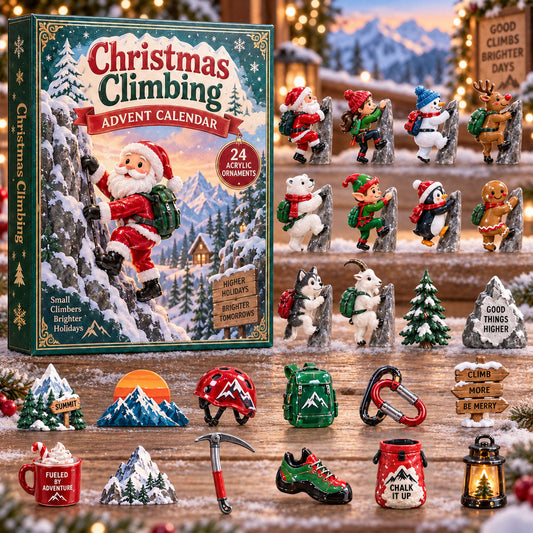 Christmas Climbing Advent Calendar 2026 - 24-Day Festive Countdown