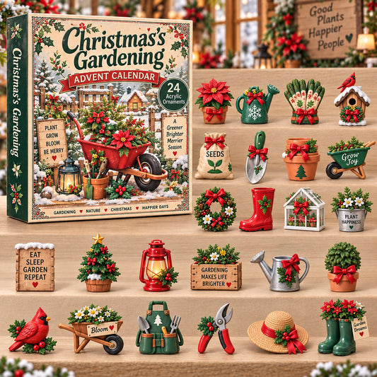 Christmas Gardening Advent Calendar 2026 - 24-Day Festive Countdown