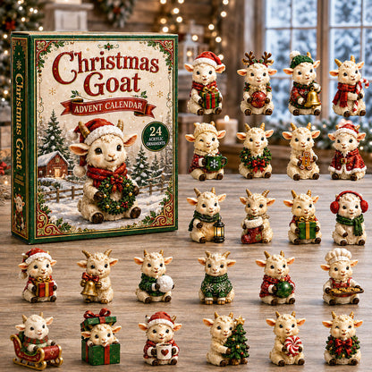 Christmas Goat Advent Calendar 2026 - 24-Day Festive Countdown