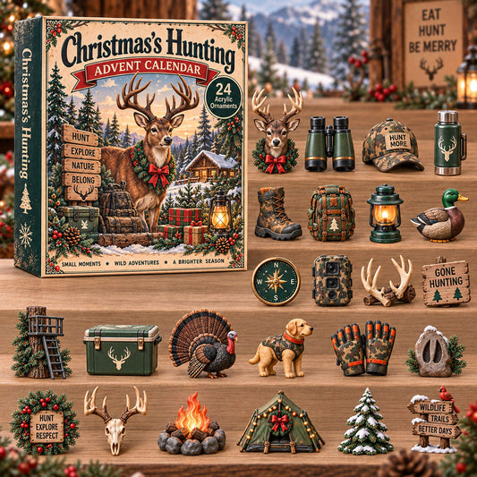 Christmas Hunting Advent Calendar 2026 - 24-Day Festive Countdown