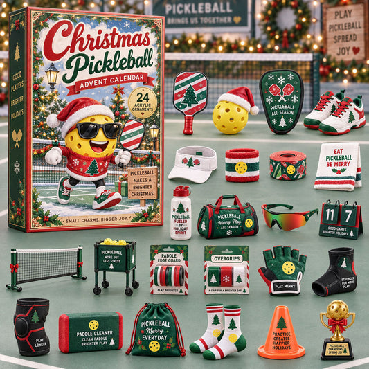 Christmas Pickleball Advent Calendar 2026 - 24-Day Festive Countdown