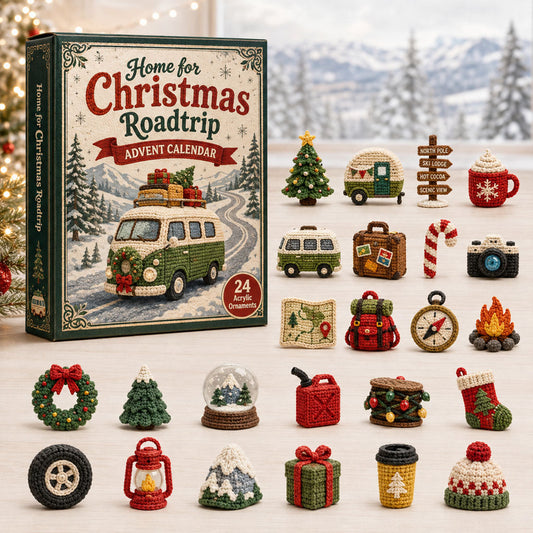 Christmas Roadtrip Van Advent Calendar 2026 - 24-Day Festive Countdown