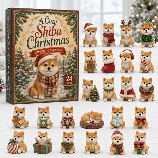 Christmas Shiba Advent Calendar 2026 - 24-Day Festive Countdown