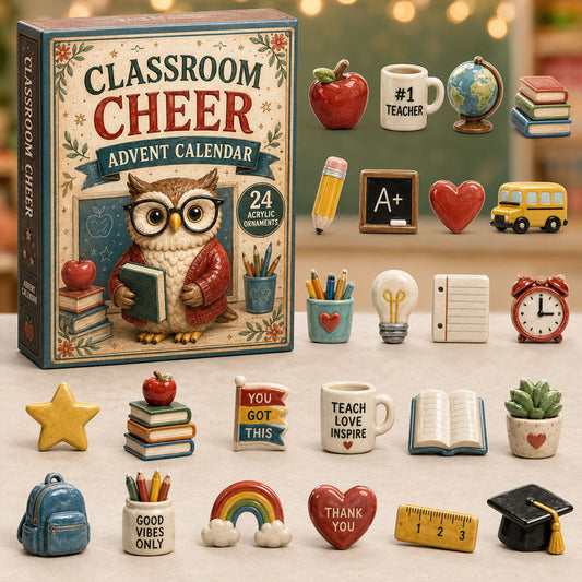 Classroom Cheer Advent Calendar 2026 - 24-Day Festive Countdown