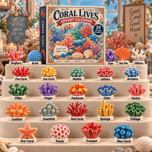 Coral Lives Advent Calendar 2026 - 24-Day Festive Countdown