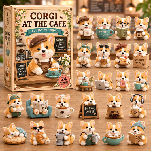 Corgi At The Cafe Advent Calendar 2026 - 24-Day Festive Countdown