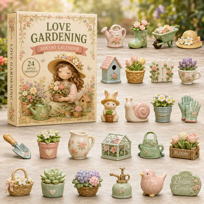 Cottage Garden Advent Calendar 2026 - 24-Day Festive Countdown