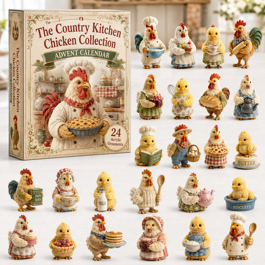 Country Kitchen Advent Calendar 2026 - 24-Day Festive Countdown