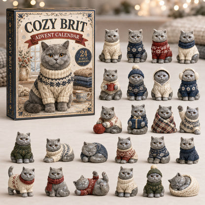 Cozy Brit Advent Calendar 2026 - 24-Day Festive Countdown