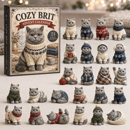 Cozy Brit Advent Calendar 2026 - 24-Day Festive Countdown