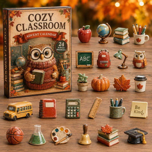 Cozy Classroom Advent Calendar 2026 - 24-Day Festive Countdown