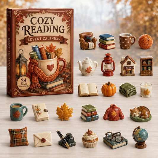 Cozy Reading Advent Calendar 2026 - 24-Day Festive Countdown