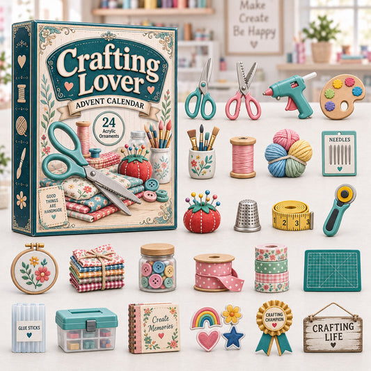 Crafting Lover Advent Calendar 2026 - 24-Day Festive Countdown