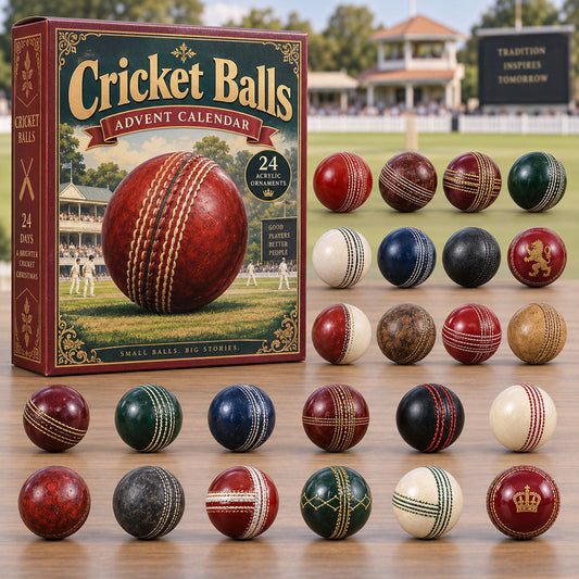 Cricket Balls Advent Calendar 2026 - 24-Day Festive Countdown