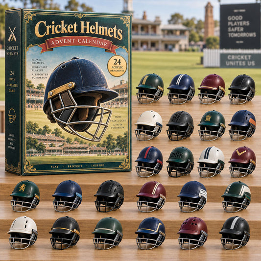 Cricket Helmets Advent Calendar 2026 - 24-Day Festive Countdown