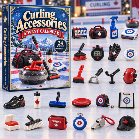 Curling Accessories Advent Calendar 2026 - 24-Day Festive Countdown