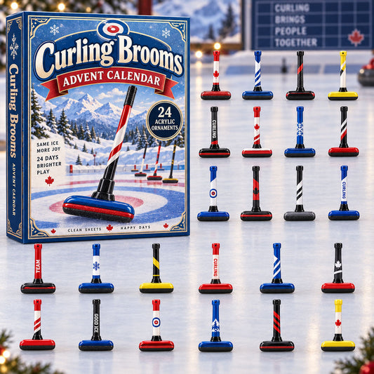 Curling Brooms Advent Calendar 2026 - 24-Day Festive Countdown