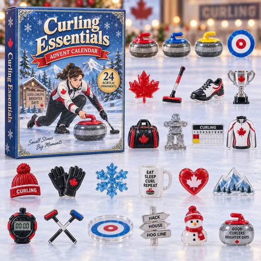 Curling Essentials Advent Calendar 2026 - 24-Day Festive Countdown