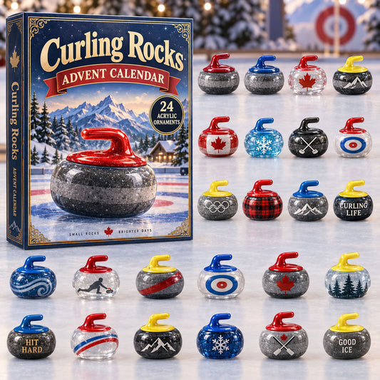 Curling Rocks Advent Calendar 2026 - 24-Day Festive Countdown
