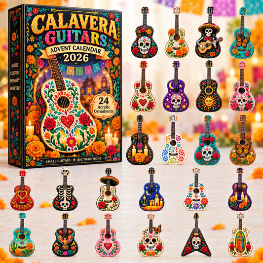 Calavera Guitars Advent Calendar 2026 - 24-Day Festive Countdown