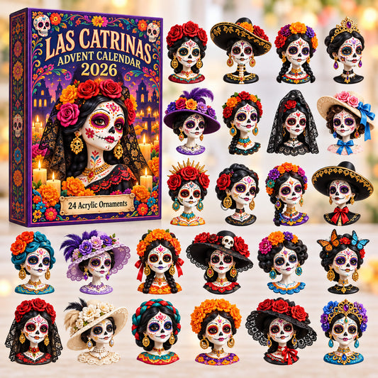 Las Catrinas Advent Calendar 2026 - 24-Day Festive Countdown