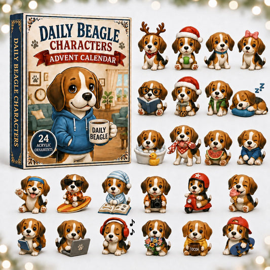 Daily Beagle Advent Calendar 2026 - 24-Day Festive Countdown