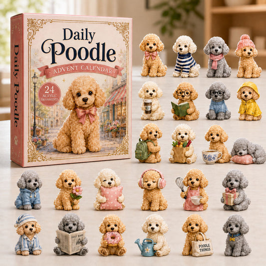 Daily Poodle Advent Calendar 2026 - 24-Day Festive Countdown