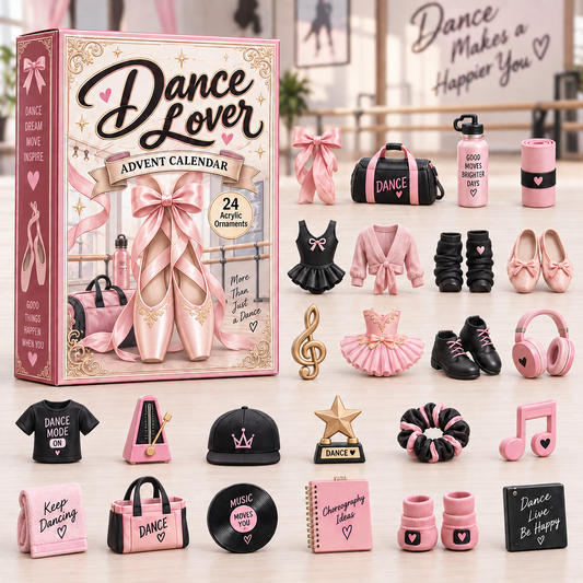 Dance Lover Girl Advent Calendar 2026 - 24-Day Festive Countdown