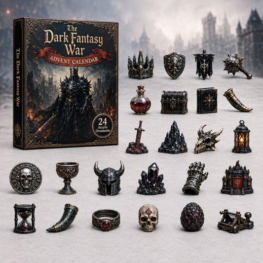Dark Fantasy War Advent Calendar 2026 - 24-Day Festive Countdown