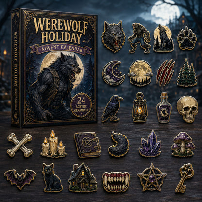 Dark Werewolf Advent Calendar 2026 - 24-Day Festive Countdown