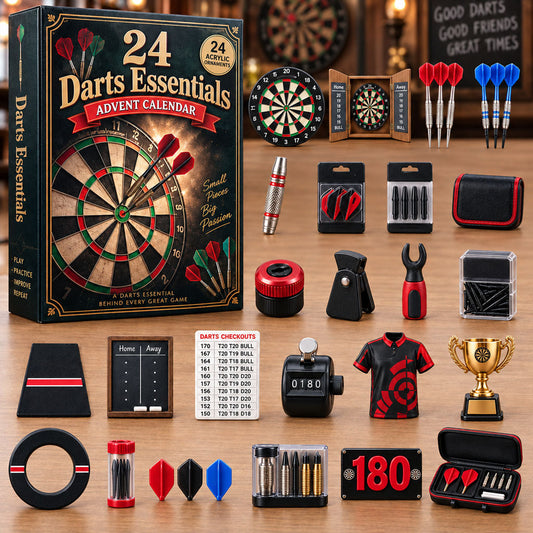 Darts Essentials Advent Calendar 2026 - 24-Day Festive Countdown