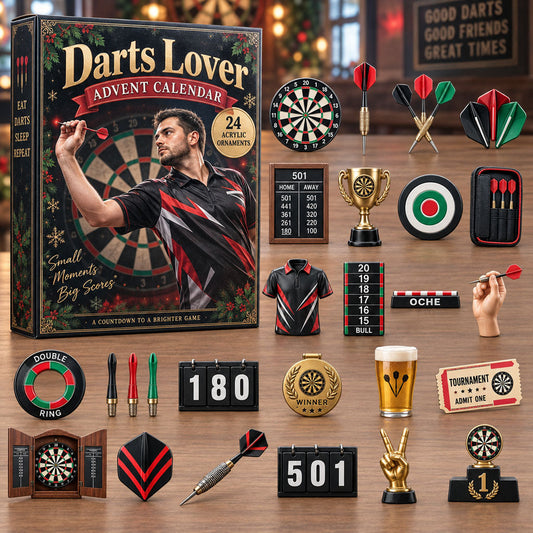 Darts Lover Advent Calendar 2026 - 24-Day Festive Countdown