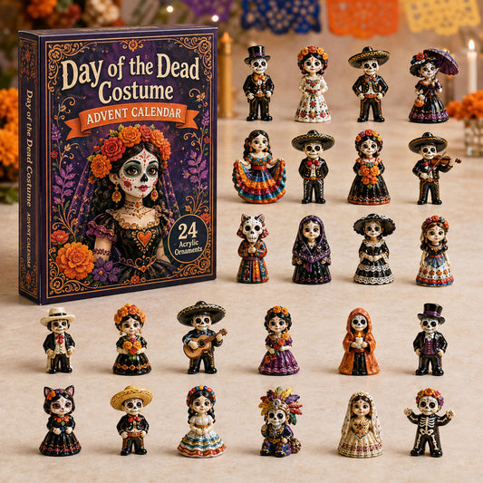 Day of the Dead Costume Advent Calendar 2026 - 24-Day Festive Countdown