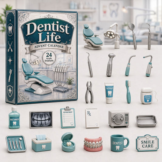 Dentist Life Advent Calendar 2026 - 24-Day Festive Countdown