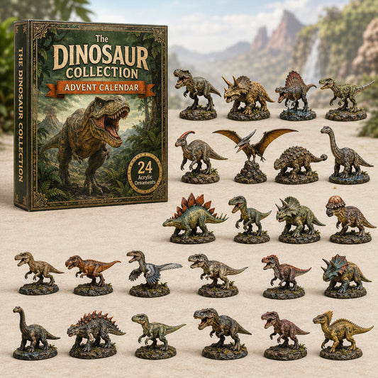 Dinosaur World Realm Advent Calendar 2026 - 24-Day Festive Countdown