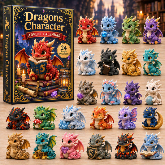 Dragon Character Advent Calendar 2026 - 24-Day Festive Countdown