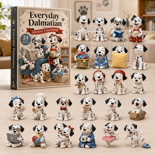 Everyday Dalmatian Advent Calendar 2026 - 24-Day Festive Countdown